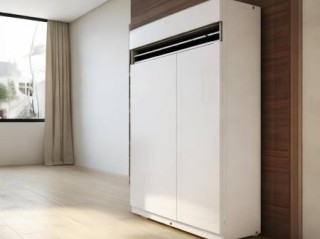 客厅柜机空调安装尺寸指南