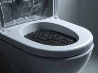 智能马桶使用后出现黑色碎屑的原因揭秘