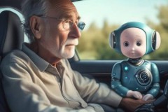 苦命小海揭秘：老人上车惊见AI，真相令人感慨！