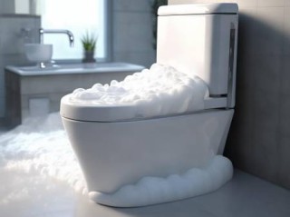 智能马桶泡沫盾：洁净如新，享受舒适如厕体验