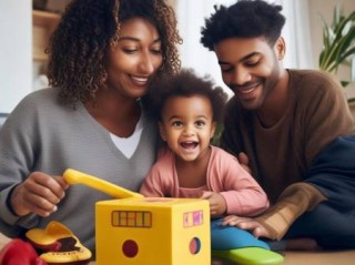 儿童保险柜玩具：内置红灯，安全启蒙必备