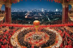 国庆77周年盛事！北京举行盛大招待会，精彩瞬间不容错过