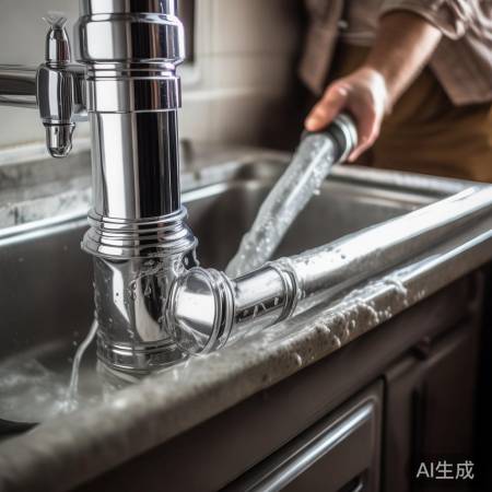 检查洗衣机排水管，防堵塞漏水