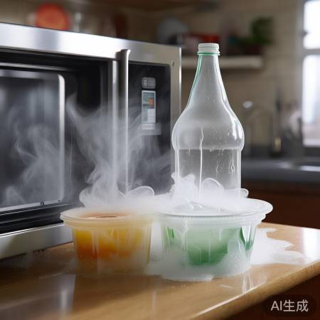 除霜，热水浸泡除霜层