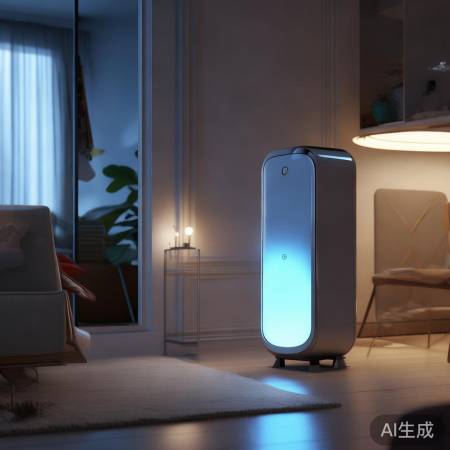 甲壳虫二代空调灯,柔和清晰照明