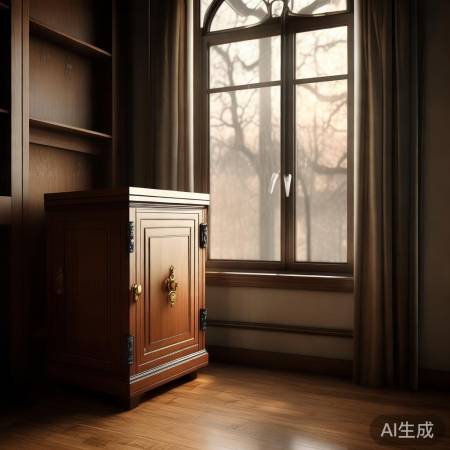 保险柜勿对窗,保财气。