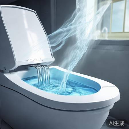 智能马桶高效喷水原理