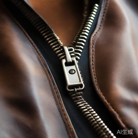 检查拉链头细节