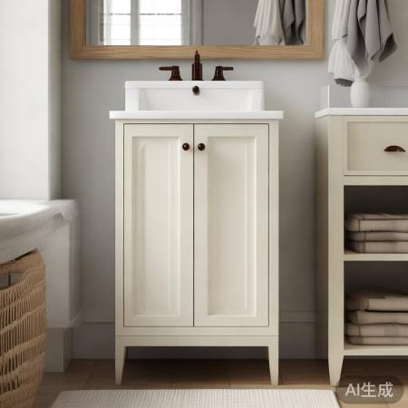 浴室柜,选对尺寸显宽敞