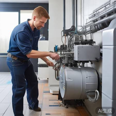 壁挂炉地暖泵简易安装,注意要点