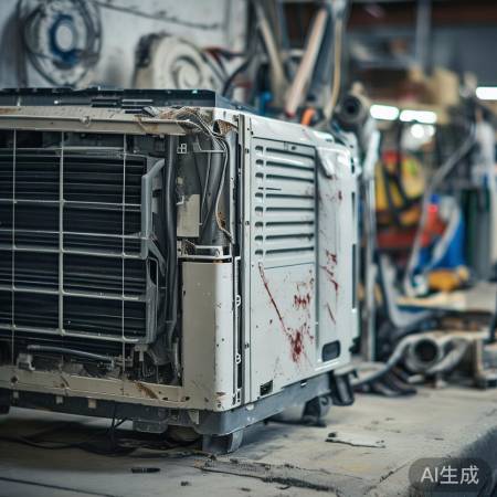 空调反向装，寿命减损快