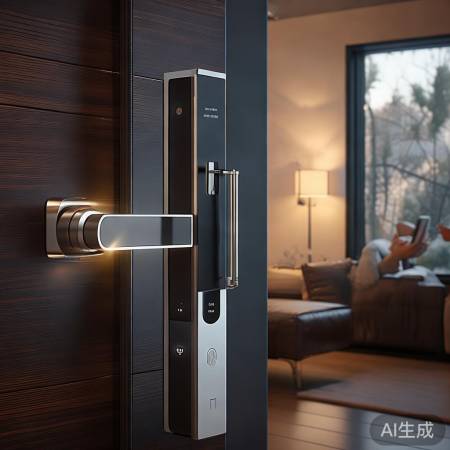 “指纹锁远程控制，安心出行”