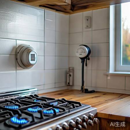 燃气灶与燃气表安全距离