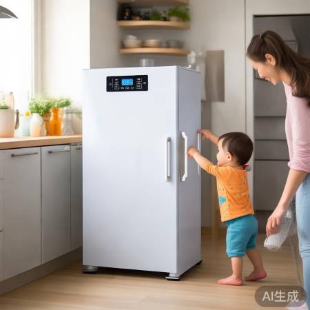 消毒柜贴心设计，宝宝放心用