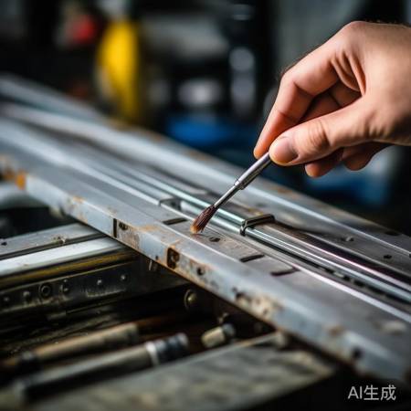 给风门轴加润滑油