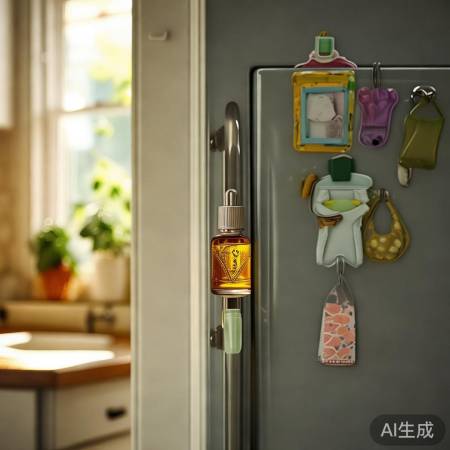 冰箱贴香薰,夏日清新空气