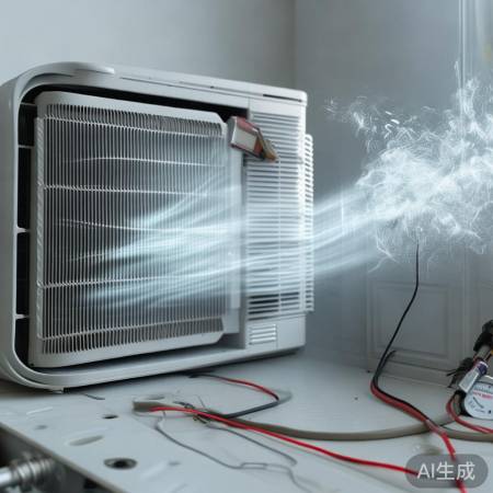 空调制冷差,氟泄漏?