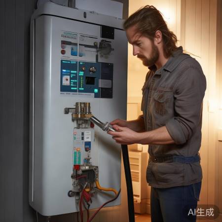 壁挂炉跳闸,检查气路放空气