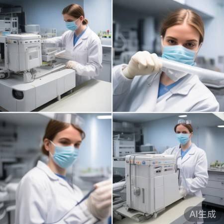 卸消毒管,轻拿轻放