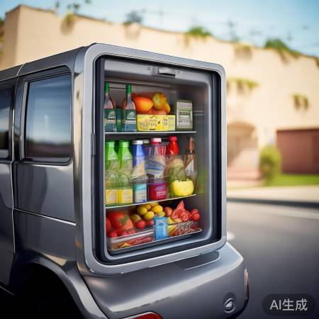 新汉兰达车载冰箱,夏日爽翻天