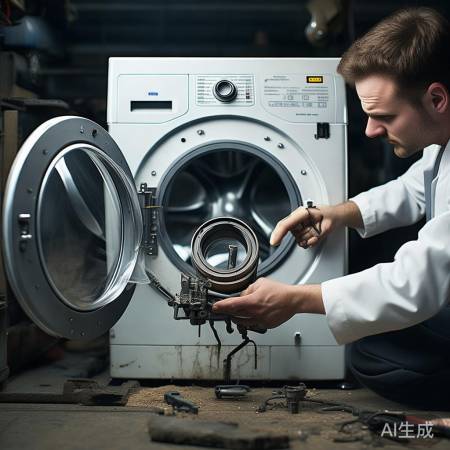 洗衣机噪音大，需修轴承