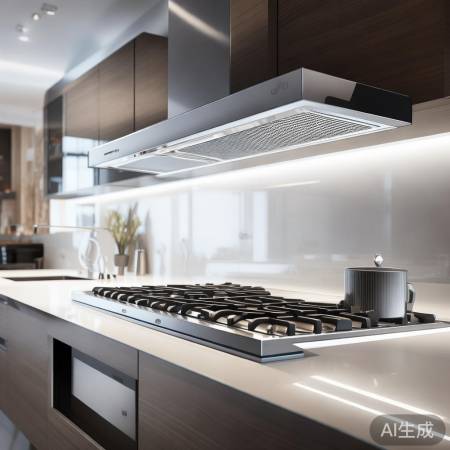 高颜值智能抽油烟机,美厨新体验