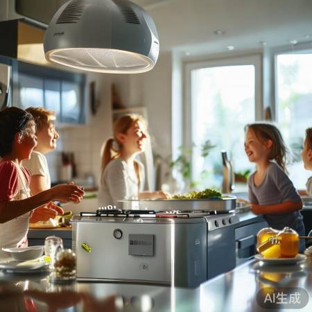 高效小鸭油烟机,烹饪生活更美好