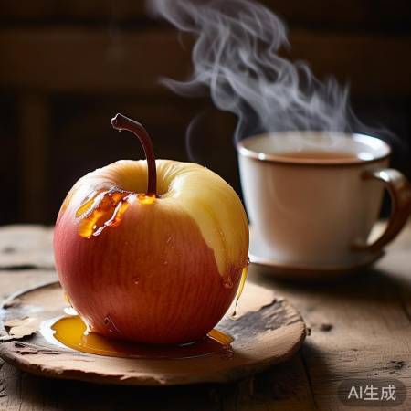 烤苹果蜜茶，幸福满溢