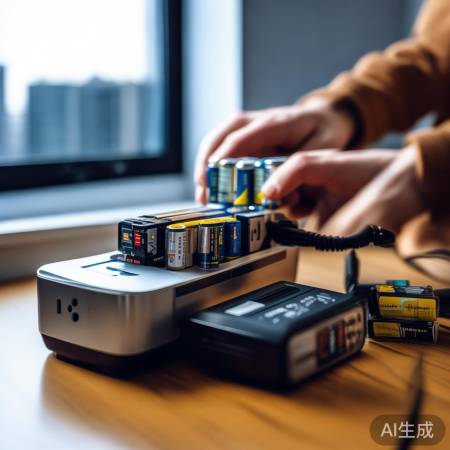 电池充电，注意型号电压