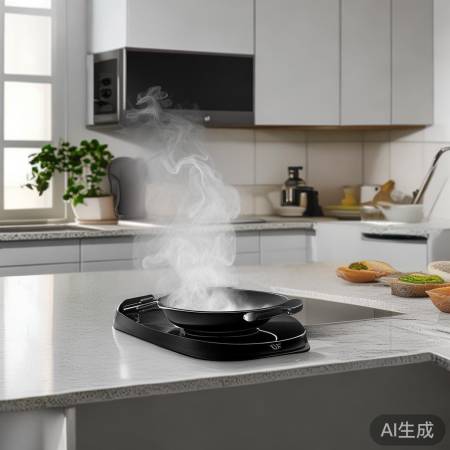 美的油烟机吸力强，告别油烟困扰