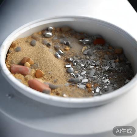 水管泥沙杂质积累