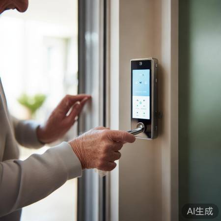 智能锁价格高，操作易上手