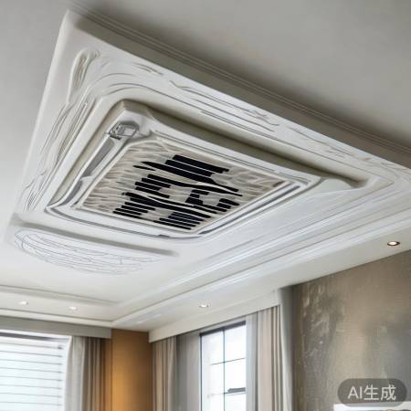 吊顶艺术,隐匿空调风口