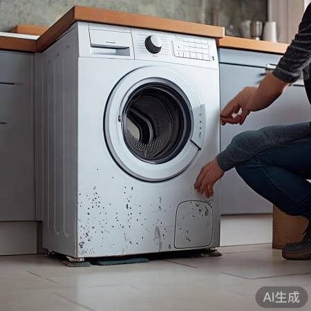 洗衣机脚垫调整防漏水