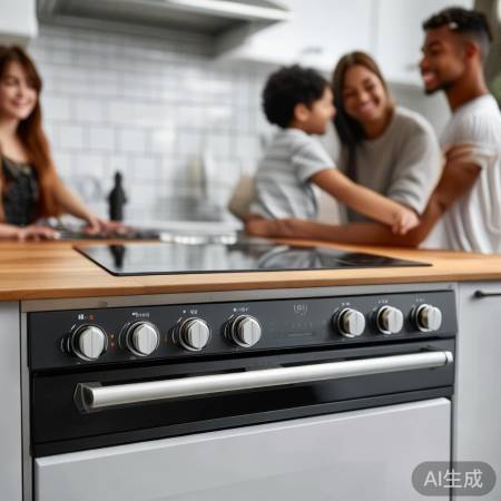 实体店体验选集成灶