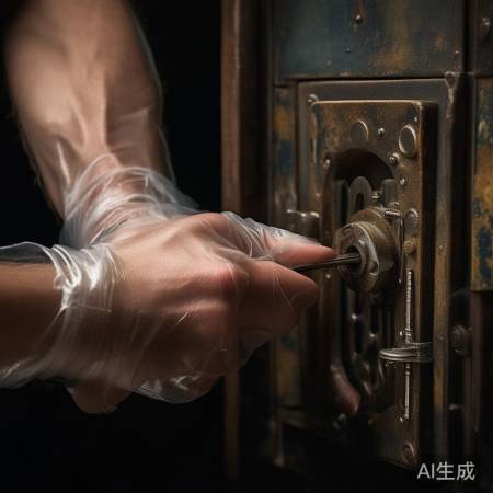 检查锁体,尝试解锁