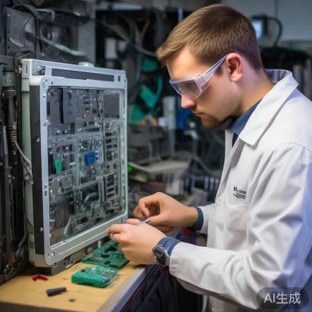 后盖螺丝松动导致无法打开