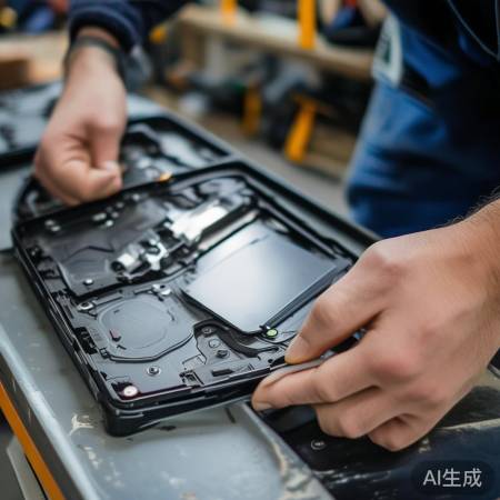 拆卸后盖，重新安装牢固