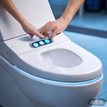 智能马桶圈左控体验高科技