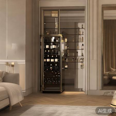 红酒柜宜摆客厅或餐厅