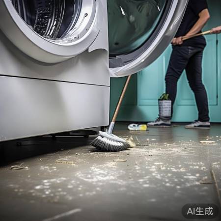 洗衣机定期清洁技巧