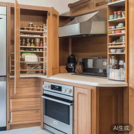 厨房收纳,井井有条