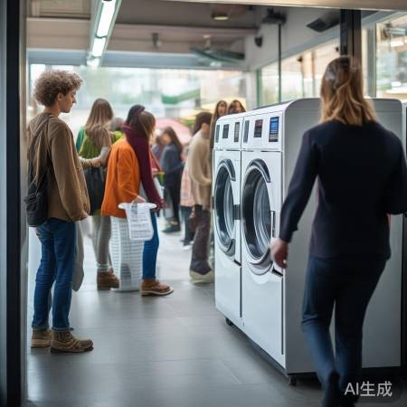 科技推动共享洗衣机