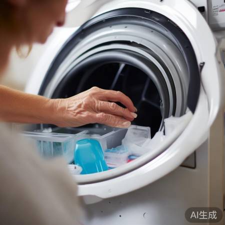 检查洗涤剂位置