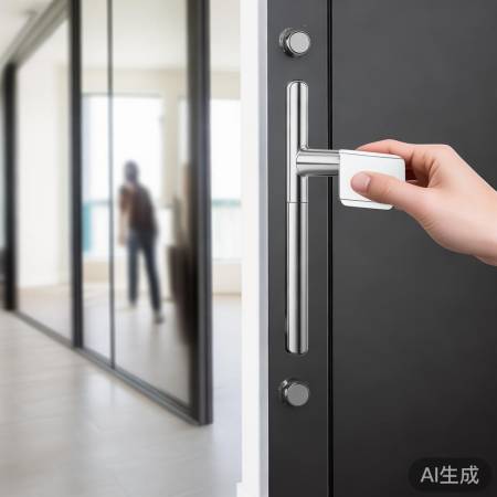 智能锁封闭卡，安全便捷锁。