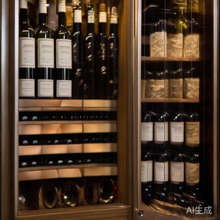细节精致的红酒柜设计