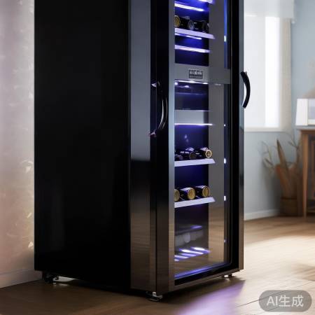 智能温控红酒柜，人性照明设计