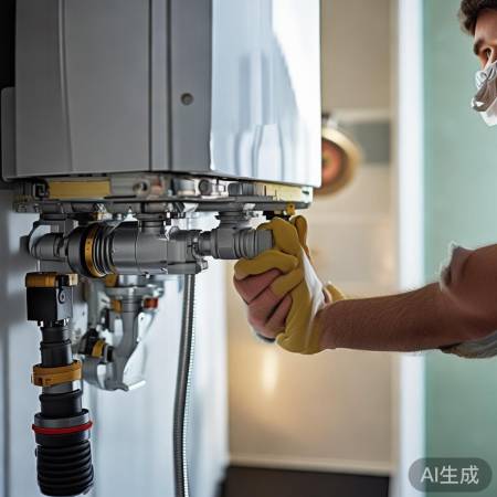 检查壁挂炉进水阀，恢复洗澡水压