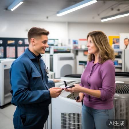 “空气能冷暖，售后无忧”