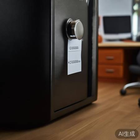 保险柜密码贴记法